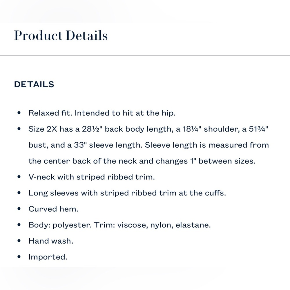 Lauren Ralph Lauren Polka Dot Silky Top Pullover Red Navy Womens Plus Size 2X - Picture 8 of 8